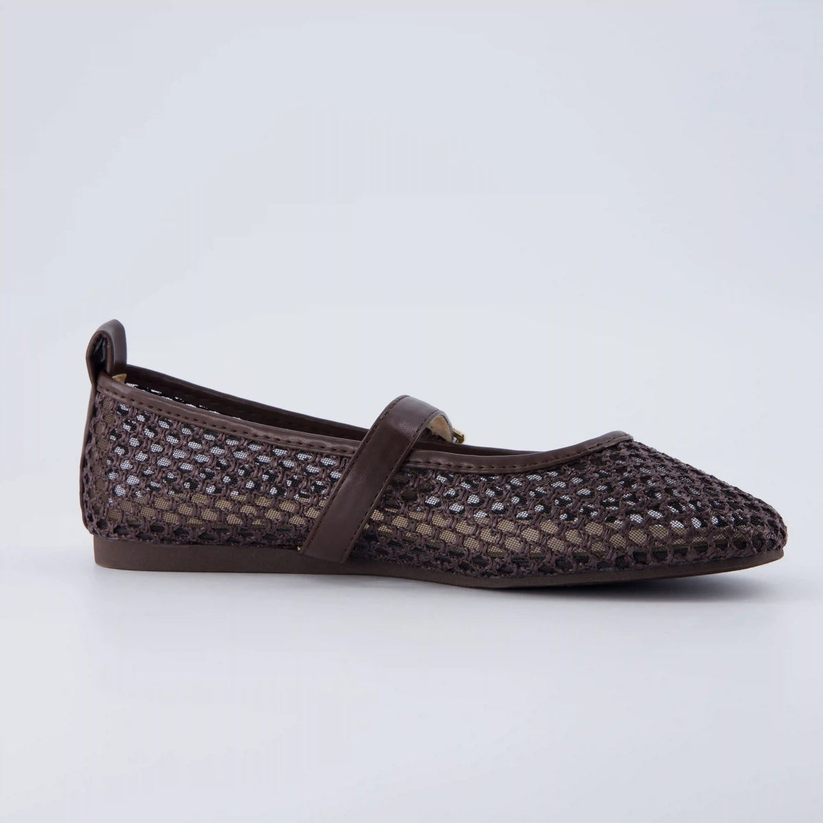 Gracie Mesh Mary Jane Flats