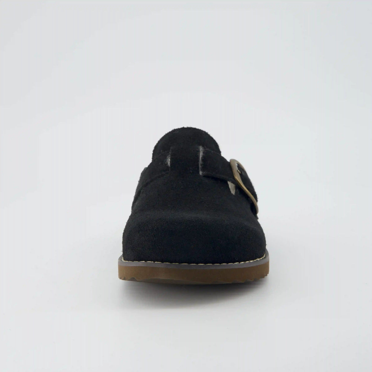 Blain Fur Genuine Suede Clogs