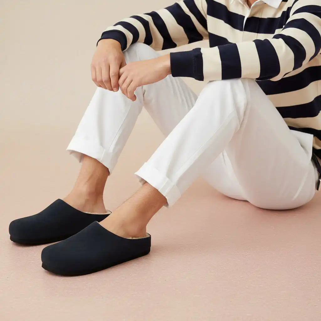 Heath-Fur Men's Slippers