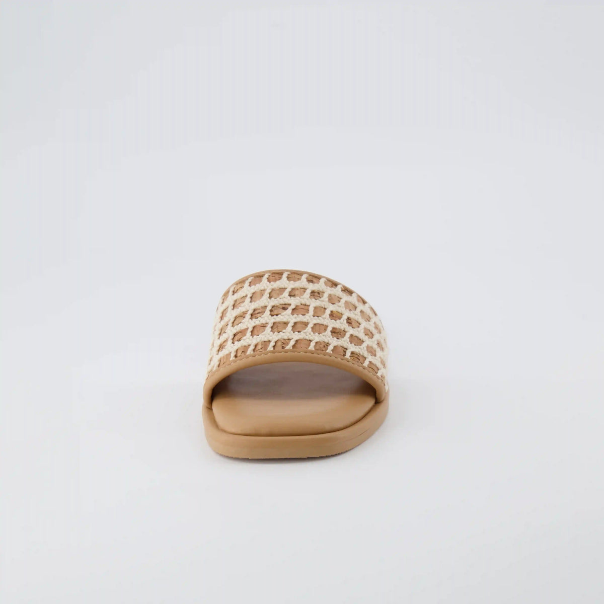 Taffy Crochet Slide Sandal