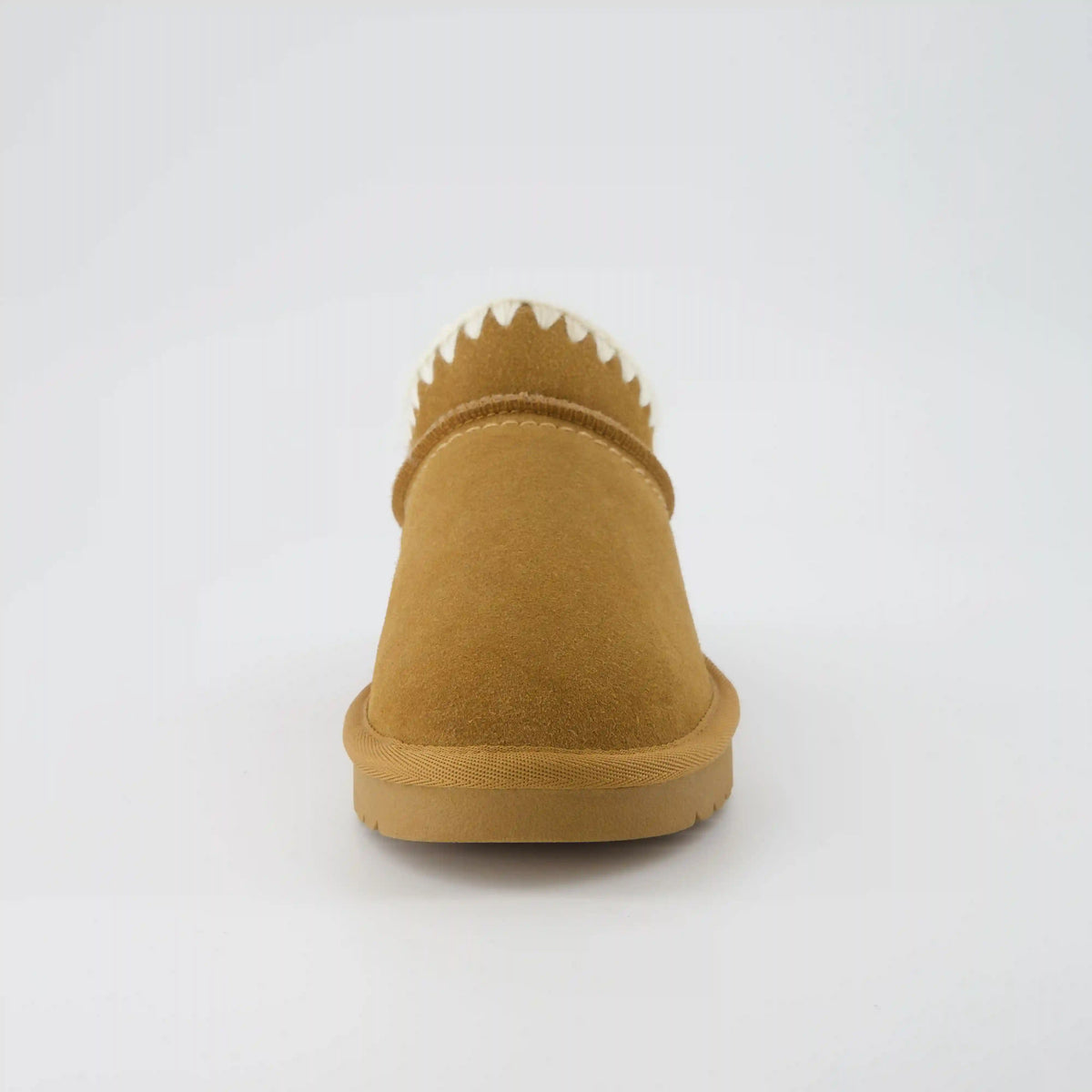 Homemade Suede Mule Slippers