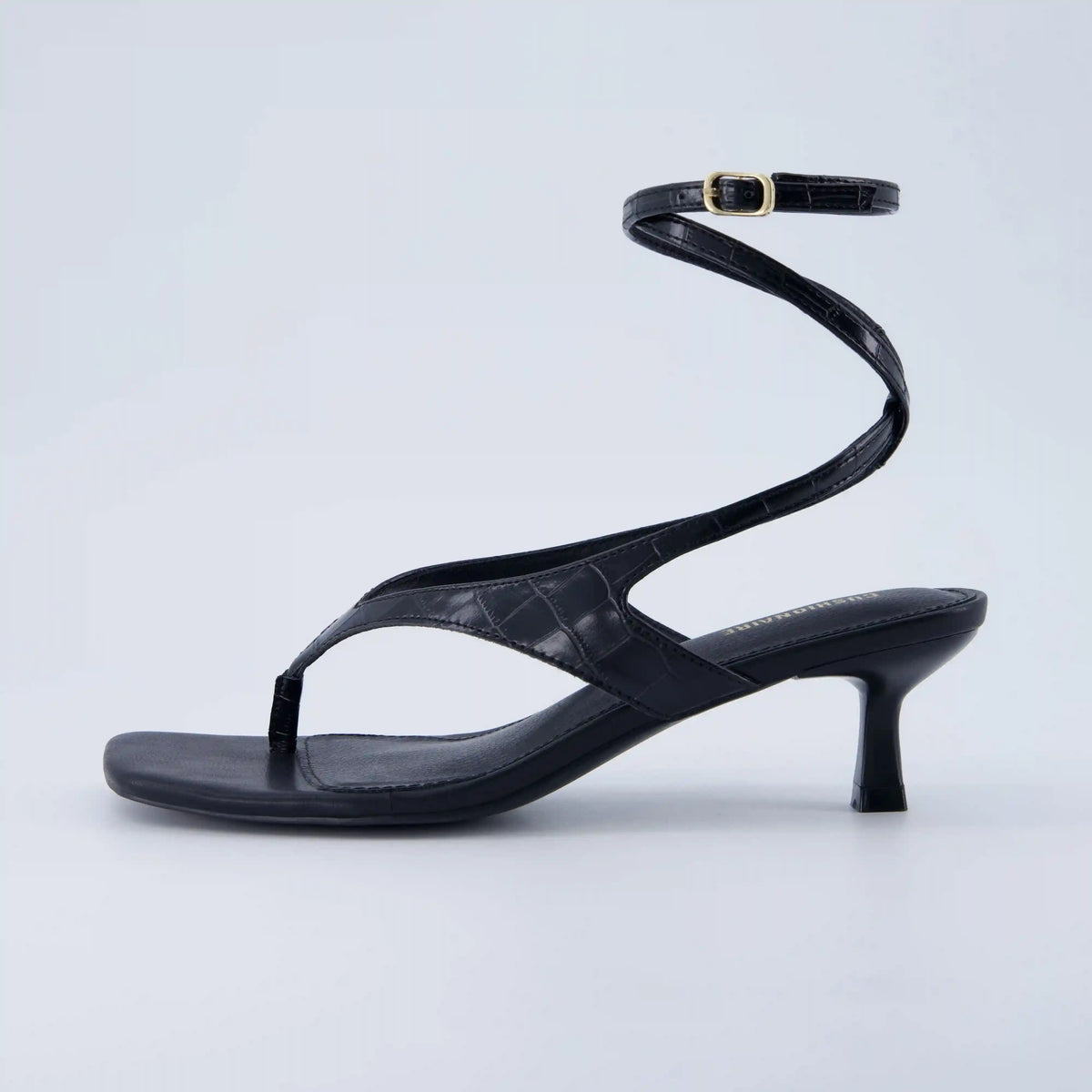 Martini Strappy Kitten Heel Sandal